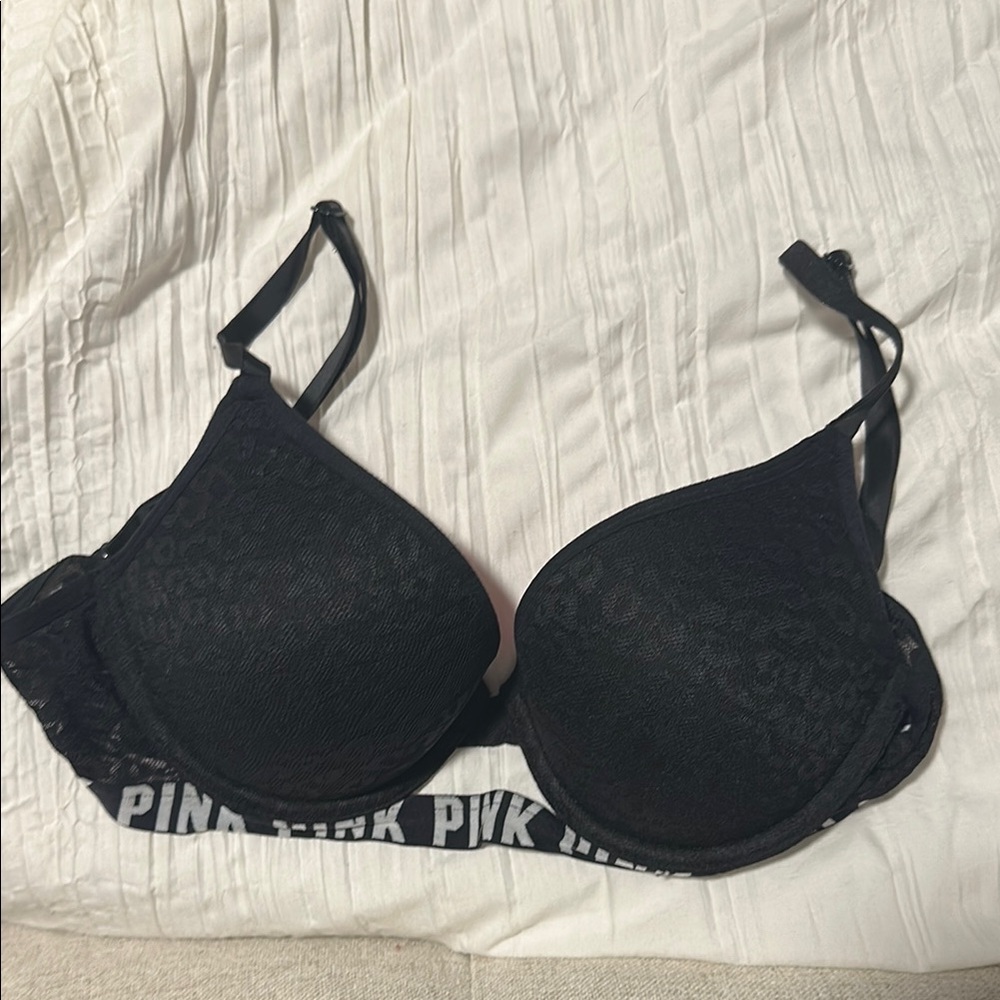 PINK Victoria's Secret Black Bra